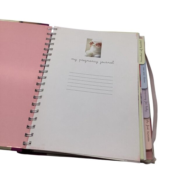 Pregnancy Journal With Elastic Closure & Weekly Progress Tracker 2003 - Picture 5 of 14